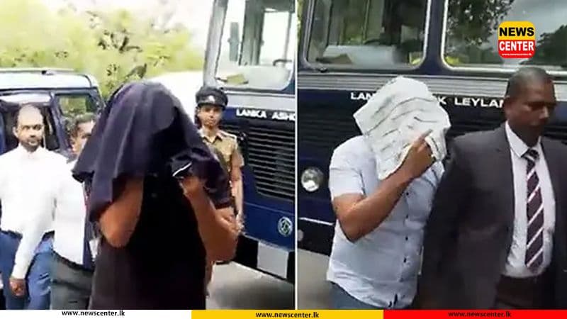 Rakitha Rajapakshe and Charith Abeysinghe produced before court