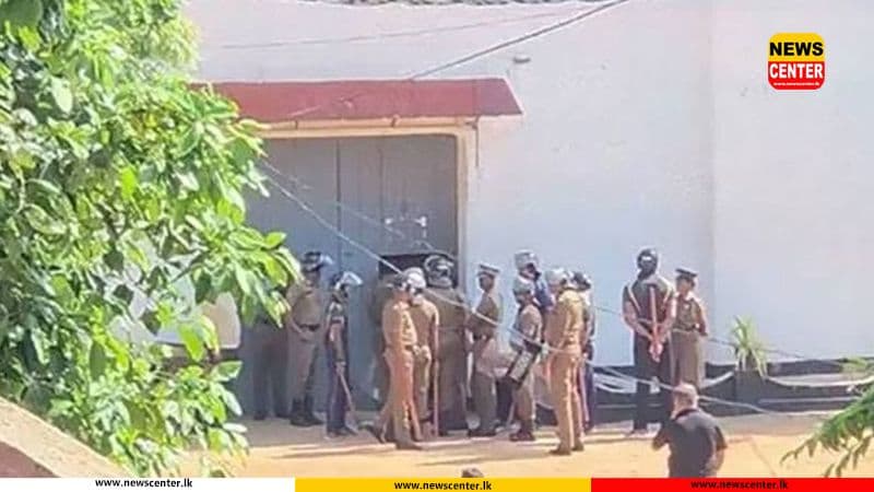 Tense situation reported at Negombo Prison again