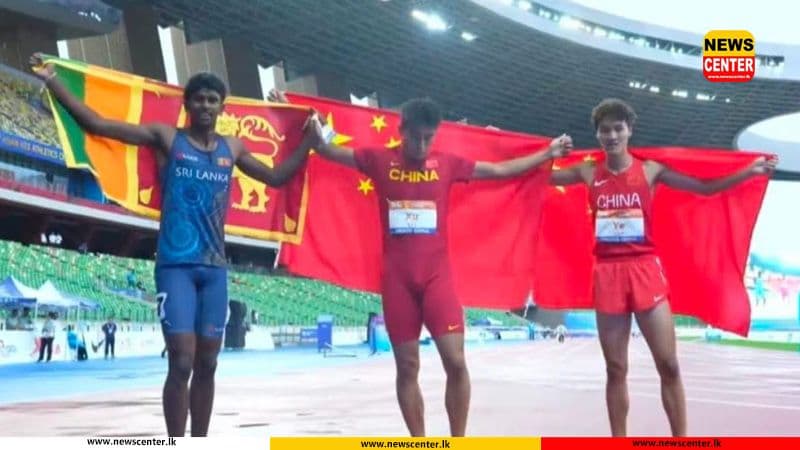රිදී පදක්කමකට හිමිකම් කියමින්, වසර 26 ක් පැරණි ශ්‍රී ලංකා වාර්තාව අලුත් කළ අයෝමාල් අකලංක