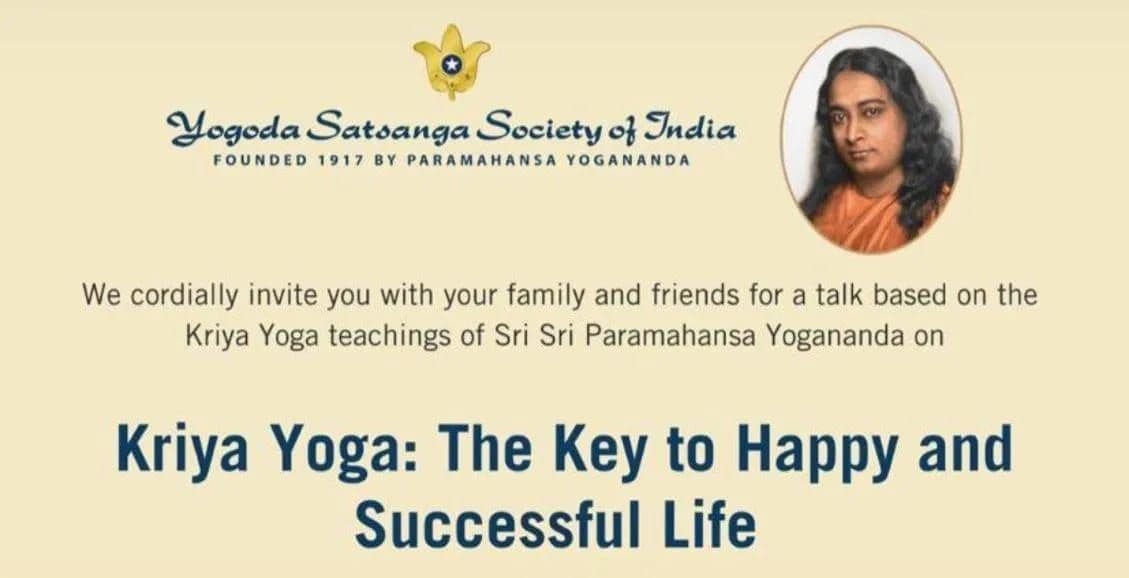 Colombo to Host Kriya Yoga Programme Led by Senior YSS Monk