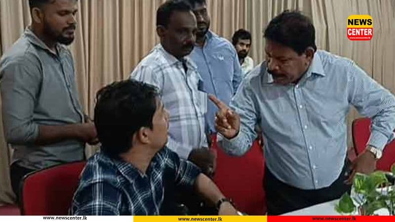 MP Archchuna clashes with Fisheries Minister during Kilinochchi DCC meeting